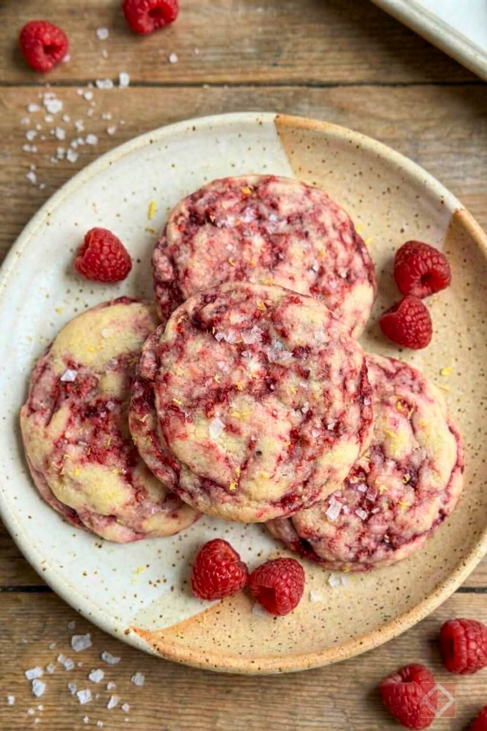 Lemon Raspberry Cookies (Raspberry Lemonade in Cookie Form) 2 Lemon Raspberry Cookies (Raspberry Lemonade in Cookie Form) - Lemon Raspberry Cookies 2