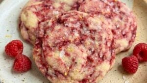 Lemon Raspberry Cookies (Raspberry Lemonade in Cookie Form) 1 Lemon Raspberry Cookies (Raspberry Lemonade in Cookie Form) - Lemon Raspberry Cookies