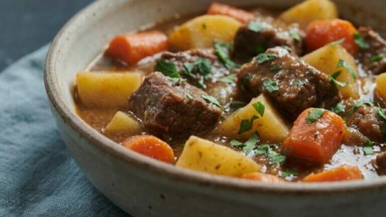 No Sear Dump and Go Beef Stew 3 No Sear Dump and Go Beef Stew - No Sear Slow Cooker Beef Stew dump and go