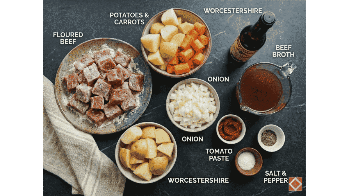 No Sear Dump and Go Beef Stew 3 No Sear Dump and Go Beef Stew - No Sear Slow Cooker Beef Stew dump and go scaled