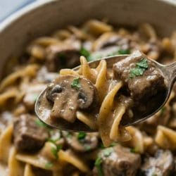 The Secret to Creamy Slow Cooker Beef Stroganoff 6 The Secret to Creamy Slow Cooker Beef Stroganoff - Easy Slow Cooker Beef Stroganoff 4 scaled