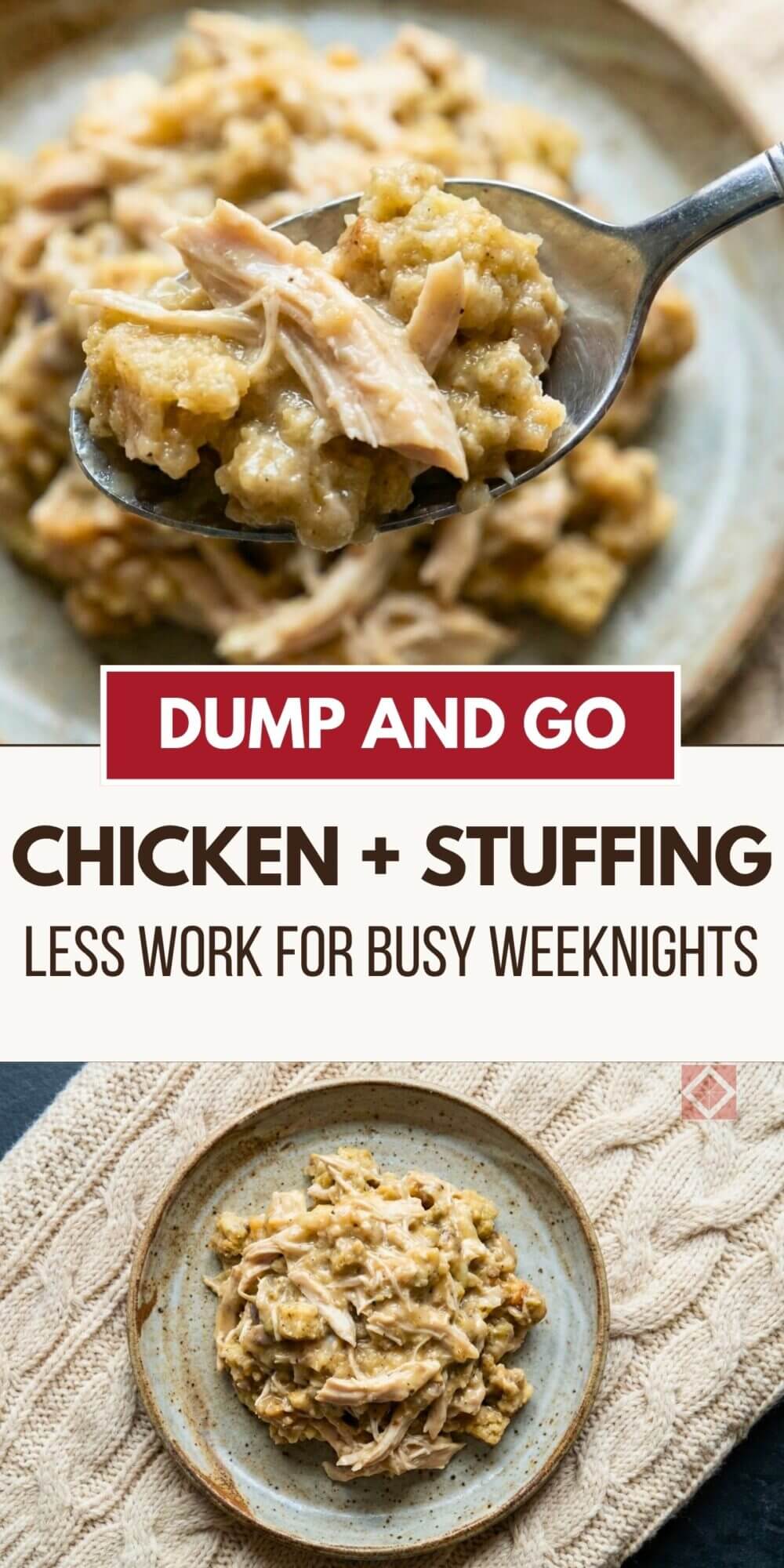 10 Dump and Go Dinners That Cook Themselves While You're Gone 20 10 Dump and Go Dinners That Cook Themselves While You're Gone - Slow Cooker Chicken and Stuffing 5