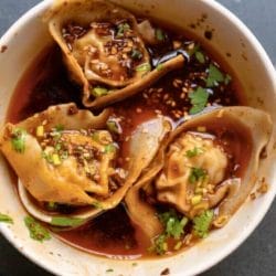 Spicy Sichuan Wontons with Garlic Sauce 4 Spicy Sichuan Wontons with Garlic Sauce - Spicy Sichuan Wontons with Garlic Sauce 3 scaled