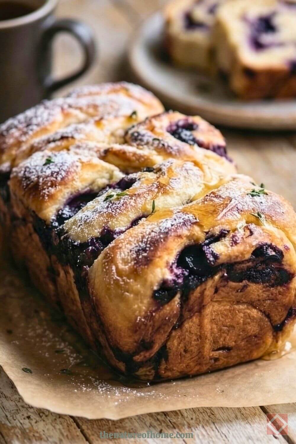 Blueberry Lemon Pull-Apart Bread for Mother’s Day Brunch 4 Blueberry Lemon Pull-Apart Bread for Mother’s Day Brunch - Blueberry Lemon Pull Apart Bread 3