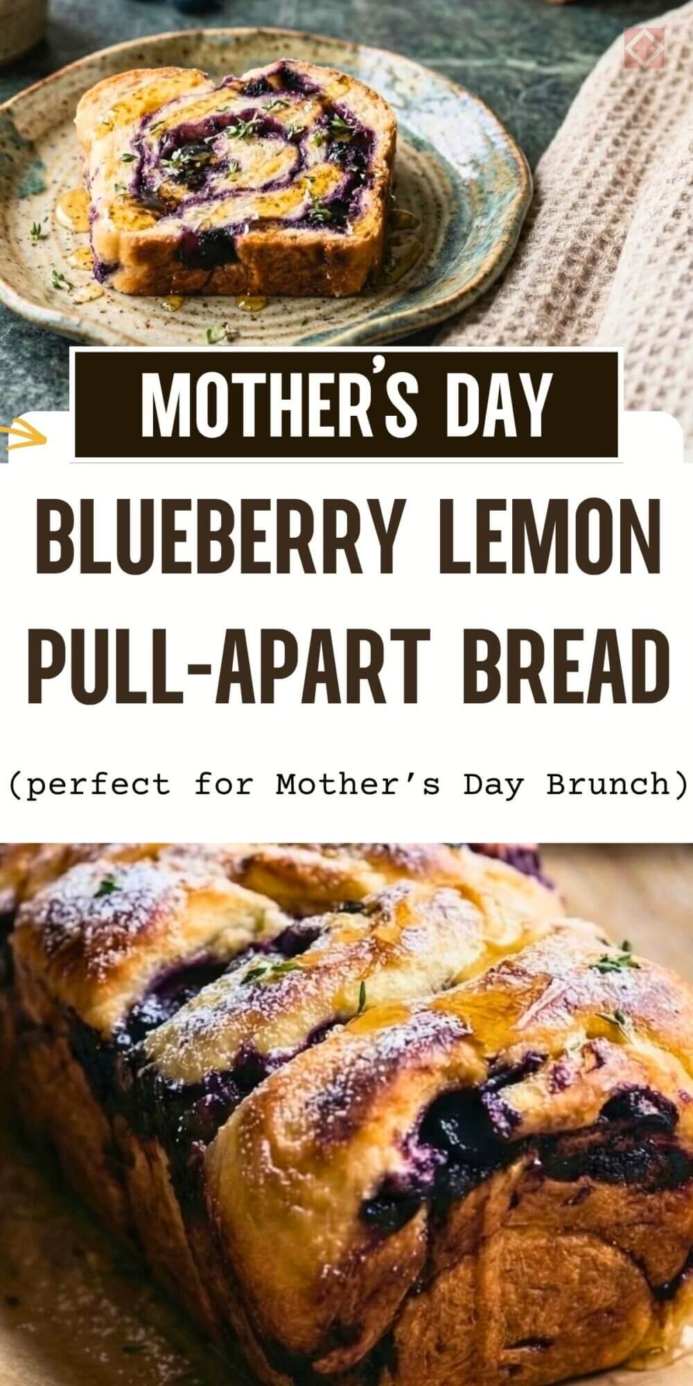 Blueberry Lemon Pull-Apart Bread for Mother’s Day Brunch 5 Blueberry Lemon Pull-Apart Bread for Mother’s Day Brunch - Blueberry Lemon Pull Apart Bread mothers day